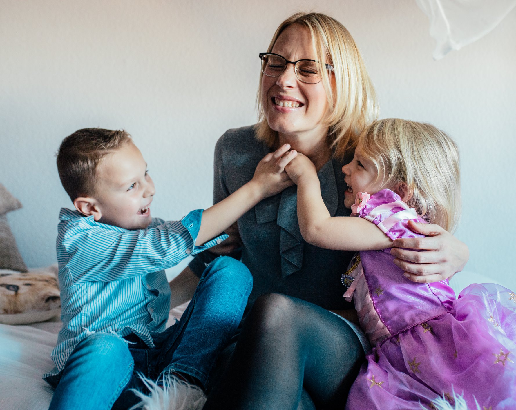 Alina, Jayden und Katrin
