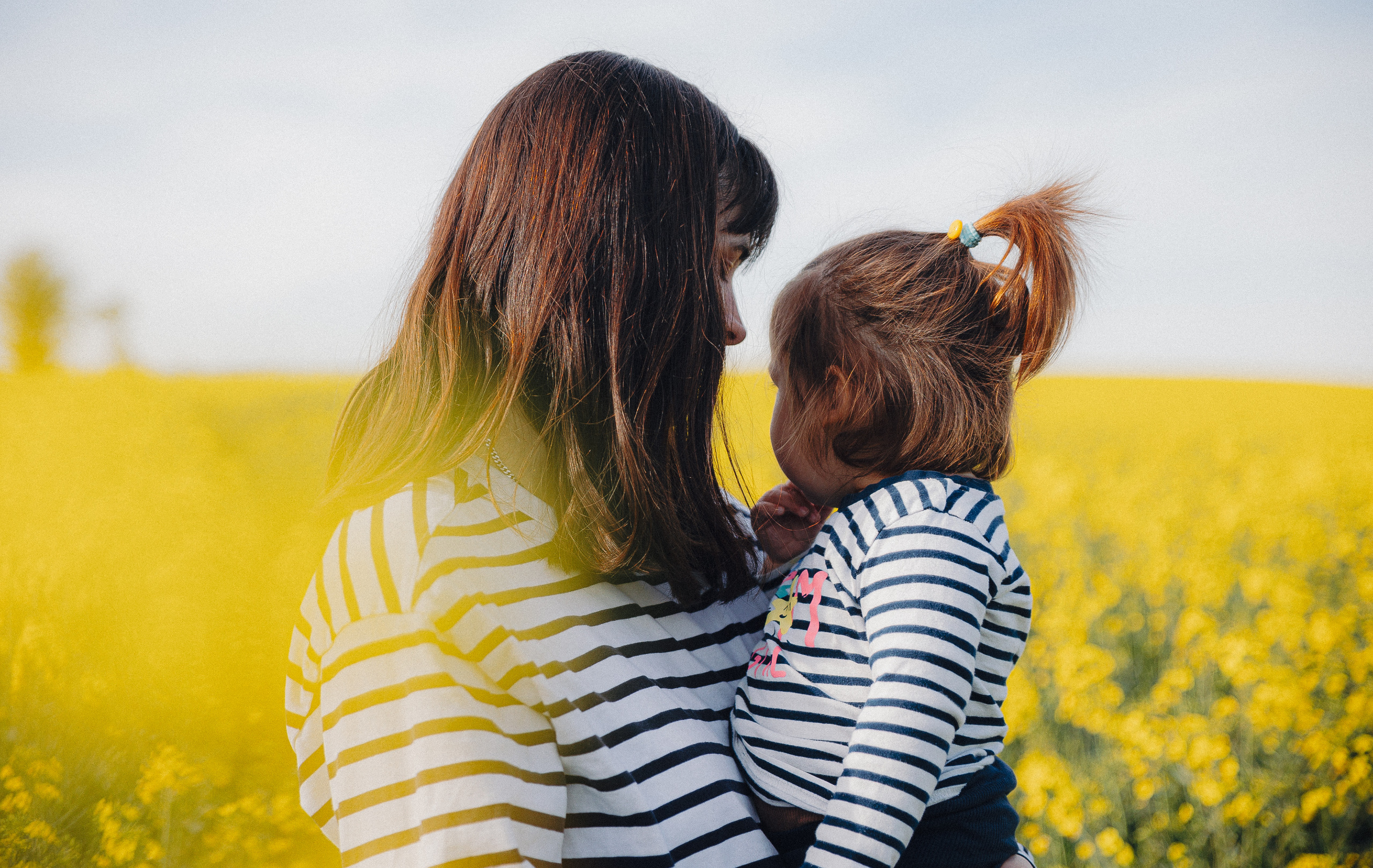 Mommy & Me – Shooting auf dem Rapsfeld